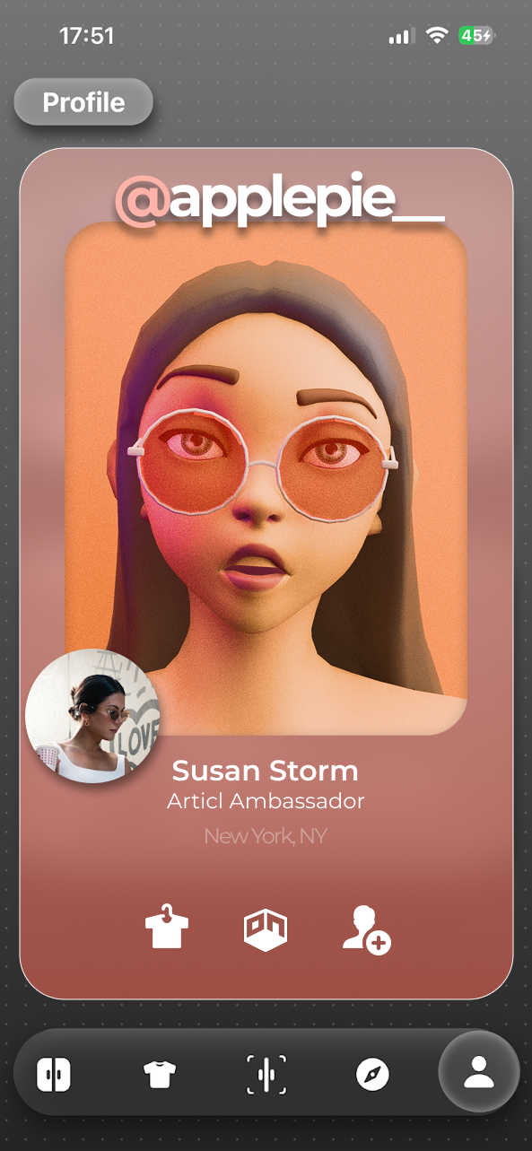Profile Page Feature